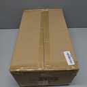 Slim Storage Cart 4 Tier Fruit and Vegetable Baskets for Kitchen Small Space, Narrow Laundry Cart on Wheels with Wooden Top and Metal Handle for Pantry, Bathroom, Laundry Room (16.7"Dx9.1"Wx34"H)