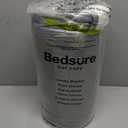 Bedsure GentleSoft Sherpa Fleece Queen Blankets for Bed, Non-Heated, Thick and Warm Throw for Women and Men, Soft Fuzzy Plush Queen Blanket for Winter, Grey, 90x90 Inches