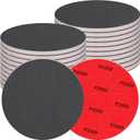 20 Pcs 6 Inch Sanding Sponge Disc Set, 2500 Grit Hook and Loop Foam Sanding Pads, Washable Reusable Sandpaper Assortment for Random Orbital Sander, Wood, Metal, Auto, Wet Dry Finishing