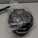 Smart Fried Egg Cooker, Automatic Fried Egg Maker for 6 Features like Sunny Side Up, Over Easy, Fully Cooked & More. Auto Power Off, Alarm, Round Shape, Non Stick Coating (Black)