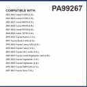 PG Engine Air Filter PA99267 | Fits 2019-2025 Toyota RAV4, 2018-2024 Camry, 2019-2025 Lexus ES350, 2023-2025 RX350, 2024-2025 Toyota Grand Highlander, 2022-2025 Lexus NX350, NX250