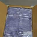 100ct Magnetic Card Holder, 35pt One Touch Card Holder, U-V Protectors Hard Plastic for Trading Cards, Magnet Case, Sports, Game, Football, Baseball