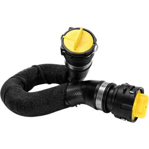 Radiator Hose Compatible with Audi A6 2006-2011 3.0L/3.2L Upper, Fit for Audi A6 Quattro 2005-2009, Replacement Radiator Upper Coolant Water Hose 4F0121101F New