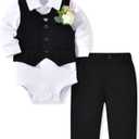 Baby Boy Suits 0-24 Months (Black)