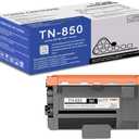 1 Pack TN850 TN-850 High Yield Black Toner Cartridge Compatible TN850 Replacement for Brother DCP-L5500DN L5600DN MFC-L6700DW L6750DW L5700DW L5800DW L5900DW L6800DW HL-L6200DW/DWT L6250DW Printer