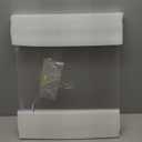 Clear Acrylic Dog Gate for Indoor Use  2 Panel Pet Gate for Doorways, No Drilling, Foldable Dog Barrier,Foldable Doggy Cat Fence with Support Feet for Home, Stairs, and Puppy Playpen