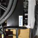 Heavy Duty Bariatric Wheelchair for Adults - Black - Removable Desk Arms and Elevated Leg Rests - Adjustable Standard and Hemi Height - K7 (22" Seat Width)