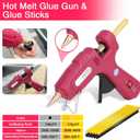 VEXTRO Dent Puller Kit, Dent Removal Kit for Car Auto Body - Paintless Dent Repair with Slide Hammer, Dent Puller Tabs for Hail Damage, Door Dings, Auto Dent Pulling and Car Dent Repair PDR kit -2