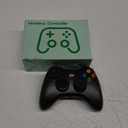 W&O Wireless Controller Compatible with Xbox 360 2.4GHZ Gamepad Joystick Wireless Controller Compatible with Xbox 360 and PC Windows 7,8,10,11 with Receiver (Black)