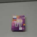 PHILIPS LED 60W A15 2-Pack Ultra Definition Soft White (2700K) 750 Lumen (6.6W = 60W) Dimmable Clear Flicker-Free Light Bulbs