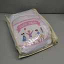 White Tablecloth Rectangle Tables 6FT, Polyester Wrinkle Free Stretch Table Cloth 6ft Pleated Ruffle Fitted Table Cover with Skirt for Weddings Birthday Banquet Baby Shower (72" x 30" (Rectangular))