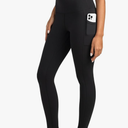 Women's High Waisted Yoga Pants 7/8 Length Leggings with Pockets S