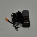 Tire Inflator Portable Air Compressor, 5X Faster Portable Air Pump for Car Tires with Powerful Battery, 180PSI Cordless Air Pump with Digital Pressure Gauge for Cars, Bike & Motorcycle Tires, Ball (Black)