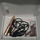 Electric Nail Drill Kit - Portable File for Acrylic Gel Nails, Professional Machine Efile Manicure Pedicure Tools With Gold Drill Bits for Home Salon Use