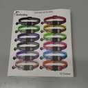 12 Pack Reflective-Breakaway Cat Collars with Bells,Safety Buckle Kitten Collar, with Name Tag, Adjustable,Ideal for Girl Cats Male Cats,Pet Supplies,Stuff,Accessories(12 Colors & 2 ID Tags)