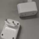 European Travel Plug Adapter for International, HANYCONY Italy Spain Power Adapter 2 Outlets 2 USB C Ports, Type C Adapter Travel Cruise Essentials for US to Most Europe France Germany EU, Pack of 2