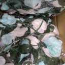 8Pcs 63Ft Teal&White Rose Garland, Fake Rose Hanging Flowers, Artificial Flower Vine, Hanging Floral Vine Garland for Wedding, Birthday Party, Wall Arch, Halloween, Christmas Garden Backdrop Decor