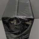 CIXILDTS 5" 3 Ring Binder, Standard 5-Inch Slant-D Ring Binder Fit Letter Size Paper, Presentation View Binders, 2 Packs, Black