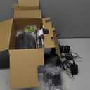 Panasonic DECT 6.0 Expandable System, Cordless Phones With Answering Machine and Call Blocking - 5 Cordless Phones 5 Handsets - KX-TGE645M (Metallic Black)