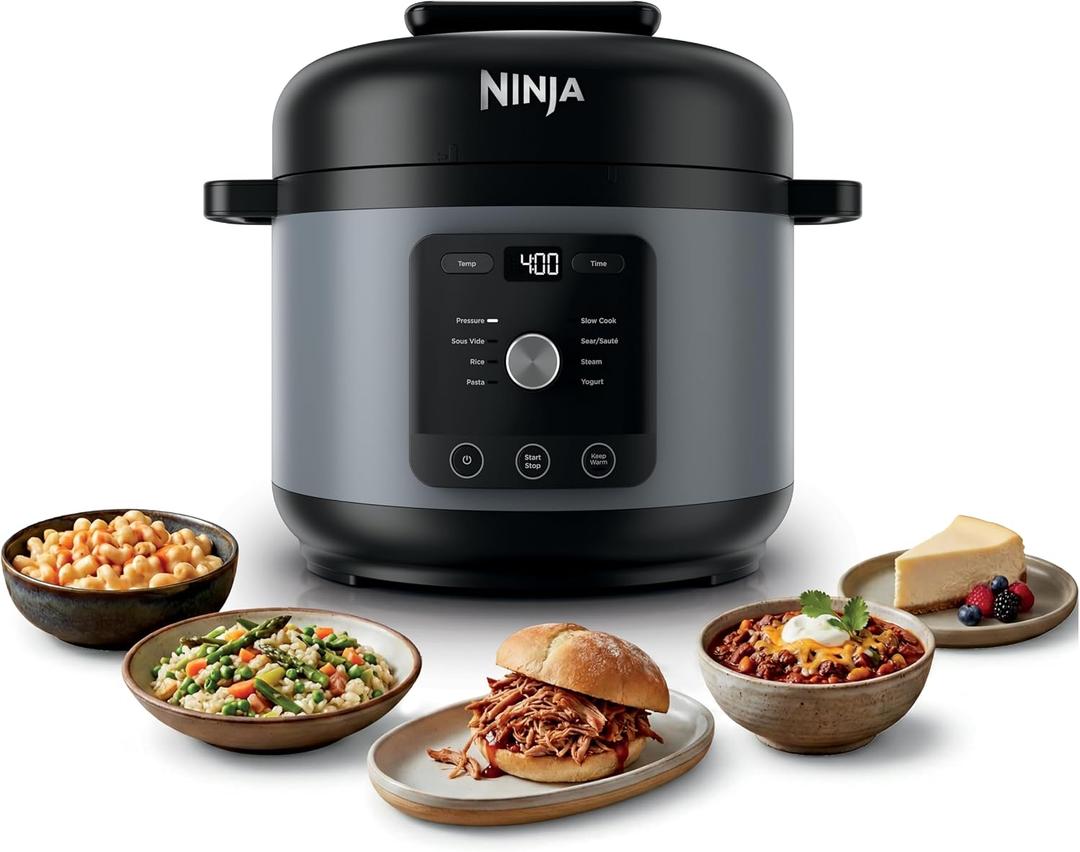 Ninja® HyperHeat™ 9-in-1 Pressure Cooker, 6.5-qt, Stone Purple, PC201SP