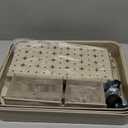 ALVOROG 3 Tier Rolling Cart with DIY Pegboards Metal Utility Cart with Wheels Handles Baskets Hooks, Craft Cart for Office Kitchen Bathroom(Khaki)