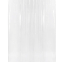 BAROSSA Design 54 inch Wide Stall Shower Curtain Liner with 3 Magnets - PEVA, Waterproof, PVC Free, Metal Grommets, Clear, 54x72