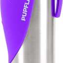 PupFlask Large Dog Water Bottle | 27 or 40 OZ Stainless Steel | Convenient Dog Drink Dispenser | Puppy Travel Water Bowl | Portable Pet Hydration Bottle | Leak Proof | Perfect Size For All Breeds