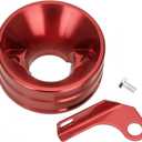 FVRITO High Performance Mini Bike Air Filter Adapter Kit for Predator 212 196cc 224cc Coleman CT200U CT200U-EX BT200X B200R Baja MB200 KT196 6.5 Hp GX160 GX200 Engine Minibike Go Kart Racing Parts Red