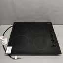 Karinear 24 Inch 4 Burner Knob Control Electric Ceramic Cooktop