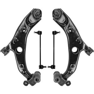 Control Arm, Replacement For Front Lower Control Arm With Ball Joint Sway Bar Compatible With 2014-2020 Mazda 6 2013-2016 Mazda CX-5-4 Pcs