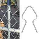 T Post Clips 500pcs for Fence Repair - Corrosion Resistant Metal, Easy Installation, Reusable Fasteners for Farm, Ranch, and Garden Fences