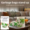 Disposable Car Garbage Bin Bags, Vomit Trash Bags made with Recycled HDPE for Boat, Plane, Travel, Camping, Bedroom, Study Room, Office and Car, 20 pcs