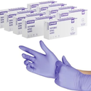 UYKKE Nitrile Disposable Gloves 4 Mil Nitrile Cleaning Gloves Latex Free for Food Prep, Cooking,Lab,Home,Salon&Tattoo, Size L, 1000 pcs