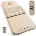 Self Inflating Sleeping Pad, 2.7" Extra Thick Memory Foam Camping Pad, 60S Fast Air Self-Inflating Camping Mattress Pads, 4 Season Sleeping Mat for Camping Rooftop Tent Car Truck Van