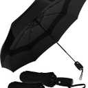 REPEL Windproof Travel Umbrella - Compact & Withstands Winds up to 85MPH , Strongest Premium Auto Folding Umbrella for Rain and Sun - Durable, Light & Portable for Women & Men , Fits Backpack & Cars