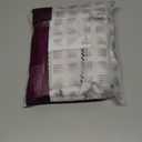 jinchan Nautical Valance Striped Linen Curtain 16 Inch Farmhouse Room Darkening Kitchen Valance for Living Room Window Double Layer Blackout Window Pinstripe 1 Panel Black on White