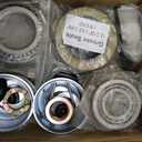 iBroPrat 4Sets 7000 LB Boat Trailer Axle Bearing Kits, 25580 14125A Bearing Kits, 21333TB/10-10 Grease Seals,22333TB/10-36 Grease Seals 2.72" Dust Caps and Rubber Plugs Cotter Pins for #D42 Spindle