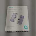 Llano S850 Upgraded Type-C Wireless HDMI Transmitter and Receiver, 50M, Ultra 4K Decode Input 1080P@60Hz Output, Plug&Play 5G+2.4G and Audio for Phone/Tablet/Laptop/PC to Monitor/Projector/TV Box (Silver White)