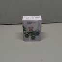 Old Fashioned Circle Loud Alarm Clock with Night Light Battery Operated for Heavy Sleepers Adults Teenagers 5.9 x 4.3 x 2 inch Pink