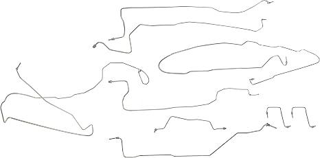 Dorman 919-101 Stainless Steel Brake Line Kit Compatible with Select Chevrolet/GMC Models (OE FIX)