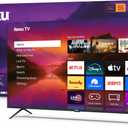 Roku Smart TV 55-Inch Plus Series, Mini-LED TV RokuTV with Enhanced Voice Remote Flat Screen 4K QLED Television with Dolby Vision & Wi-Fi for Streaming Live Local News, Sports