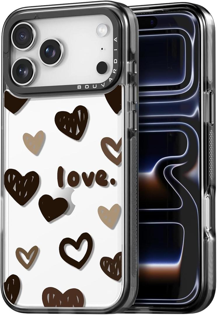 Bouvardia for iPhone 17 Pro Max Case, Cute Design for Women & Girls, Protective & Aesthetic, Sweet Love