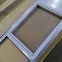 Ideal Pet Products Aluminum Pet Patio Door, Adjustable Height 77-5/8" to 80-3/8", 15" x 20" Flap Size, Mill/Silver