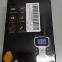 Wishouse Walkie Talkies for Kids Adults - Long Range Rechargeable 2 Way Radios,Gift,Hiking Accessories Camping Gear with Lamp,SOS Siren,NOAA Weather Alert,VOX,Easy to Use Blue Green 2 Pack