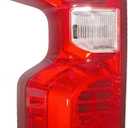 Tail Light Assembly Compatible with 2019 2020 2021 2022 2023 2024 Chevy Silverado 1500 2500HD 3500HD Halogen Type Left Driver Side