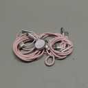 2Pack Multi Charging Cable Cord for Travel Essentials,Apple Watch Charger,iPhone Charger,[3-in-2] Type C/Lightning Cable Portable Designed for iWatch,iPhone 17-8,Galaxy S25-21,AirPods,iPad-4FT Pink