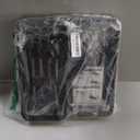 2-Tier Over Door Shower Caddy, Black Stainless Steel Bathroom Organizer with Towel Bar, 11.6x5.1x25.9 Inch