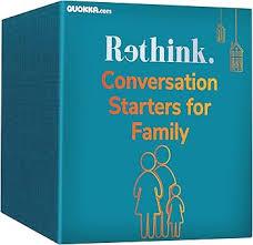 Conversation Cards, Starters for Family Relationship Connection
