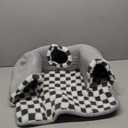 Guinea Pig Hideout Tunnel with Warm Bed for Small Pet 3 Cave Small Animal Tunnel Toy Cages Grey