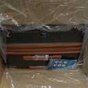 KUNEL Expandable 5 Piece Luggage Sets with Detachable Spinner Wheels and TSA Lock, Unisex Hardside ABS Suitcase Set, Hardshell Lightweight Waterproof Travel Hard Case Suitcases with Wheels, OliveDrab